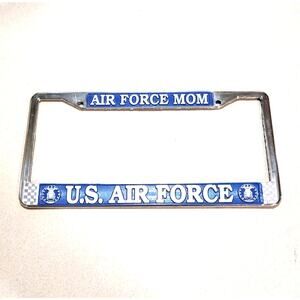 Air Force MOM License Plate Frame Christmas Birthday Mothers Day Gift NEW